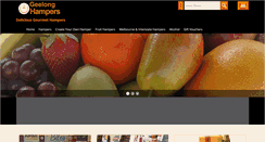 Desktop Screenshot of geelonghampers.com.au